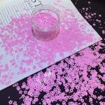 Polyester Plum Blossom Flowers Nail Art Glitter Sequins Acrylic Powder Star