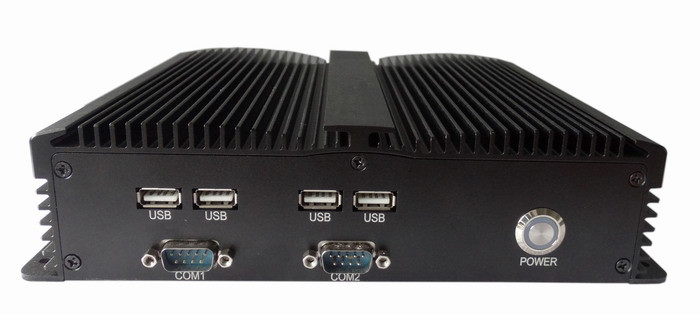 Embedded Fanless Box PC Industrial Computer Generations I3 I5 I7 U Series CPU 2LAN 6COM 6USB