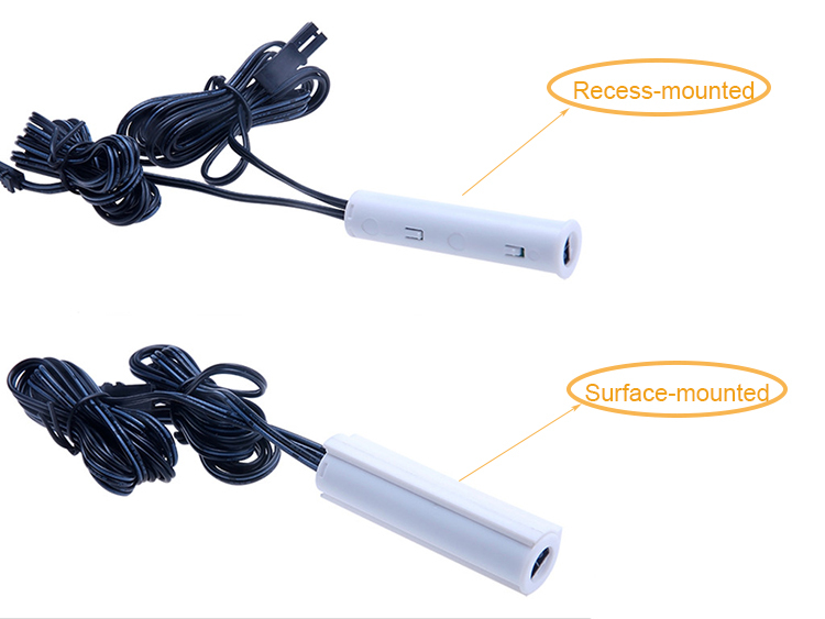 12V / 24V Door Trigger Sensor Bookcase / Cabinet Door Sensor Switch