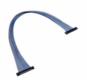 China 15cm 30 Pin Lvds Over Coax 0.4mm Ultra Flexible Coaxial Cable wholesale