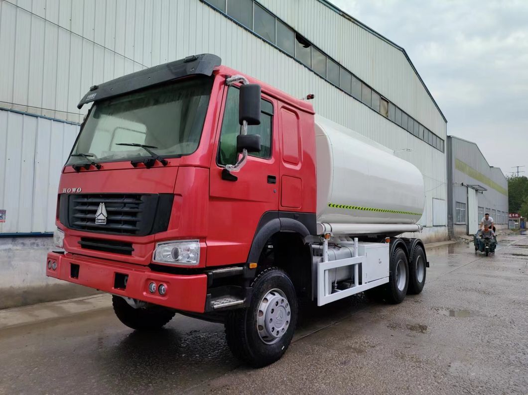 HOWO 4X2 10cbm Oil Tank Refilling Mobile Fuel Dispensing Transport Truck