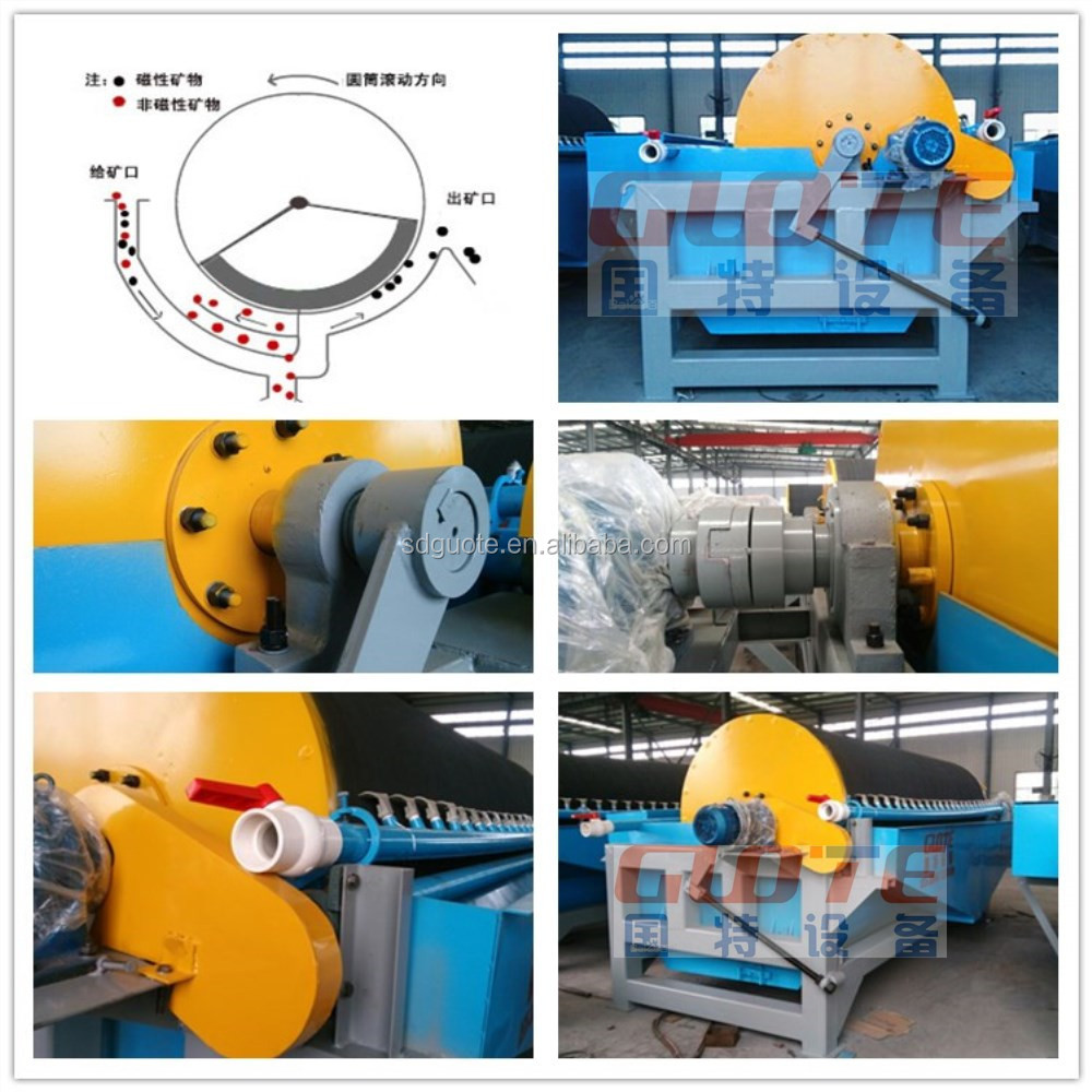 Technical Guidance and Accuracy Wet High Intensity Magnetic Separator for Iron Oxide