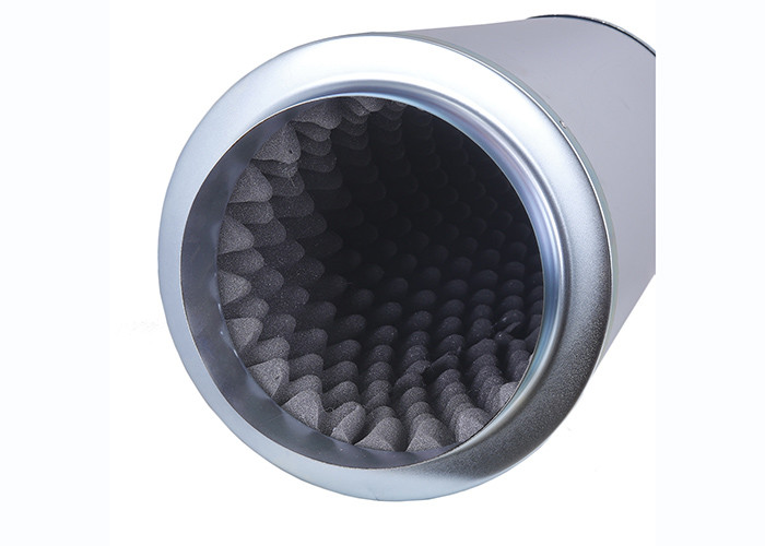 4 Inch Air Duct Noise Silencer , Greenhouse Inline Duct Muffler Noise Reduction