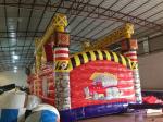 New Inflatable Construction Themed Obstacle Course PVC Outdoor Games