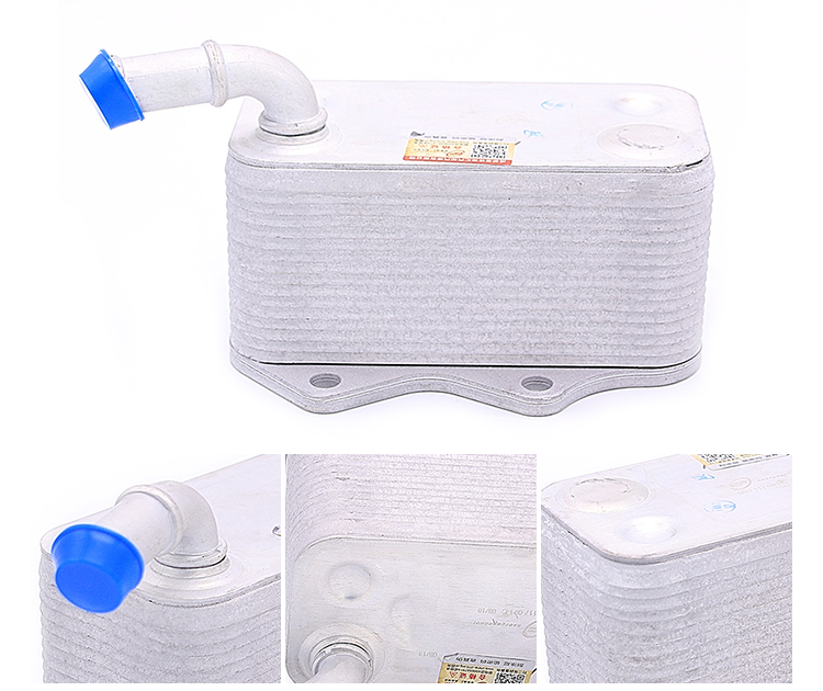 06D117021C Audi Car Engine Parts Car Oil Radiator High Quality Engine Oil Cooler Assemblyfor Audi A6