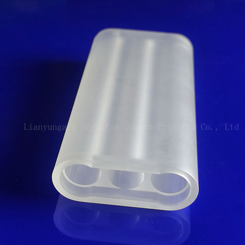 Polished Triple Bore Quartz Flow Tube Sio2 For Medical Laser 3 Buyers