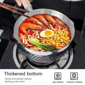 China 18 / 8 Kitchen Stainless Steel Cooking Pot With Glass Lid wholesale