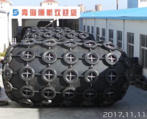 China Docking Pneumatic Rubber Fender Marine Tire Chain Net Inflatable Boat wholesale