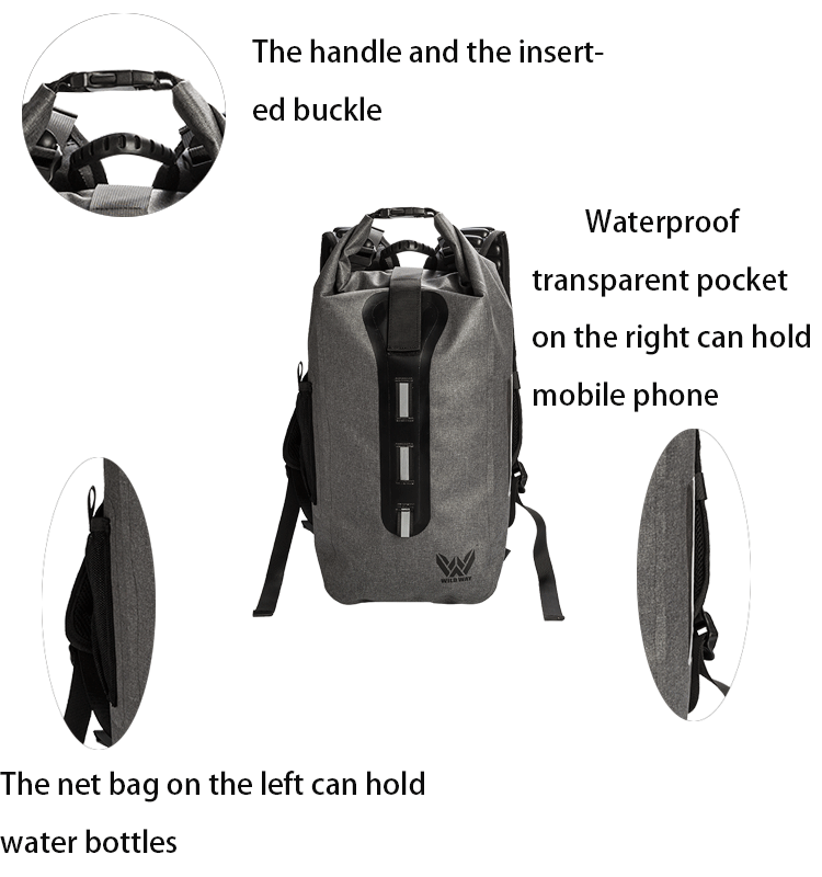 23L Waterproof Backpack for Sports and Outdoor Activities