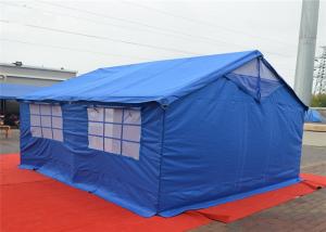 China PVC Cover Emergency Survival Tent , Fireproof Lightweight Emergency Shelter wholesale