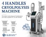 Fast Fat Reduction! 4 Handles Cryolipolysis Fat Freezing Machine