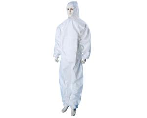 China PP Coated Disposable Protective Coveralls Skin Friendly Non Irritating wholesale