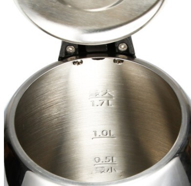 Portable Lightweight Travel Electric Kettle Brushed / Mirror Shining Outer