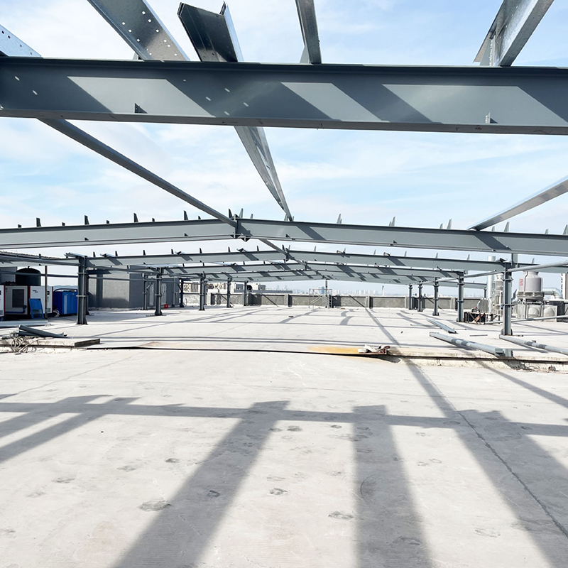 Customized Easy Install Prefabricated Steel Structure Workshop with Modern Design and C.Z Shape Steel Channel Purlin