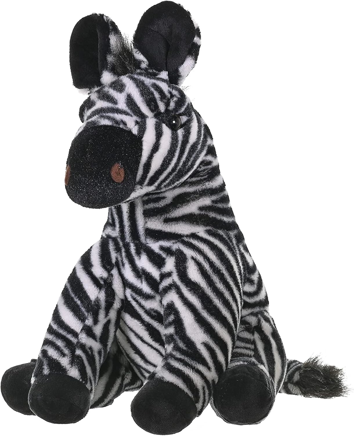 Wild Republic Zebra Plush, Stuffed Animal, Plush Toy, Gifts for Kids, Cuddlekins 12 Inches, Multicolor