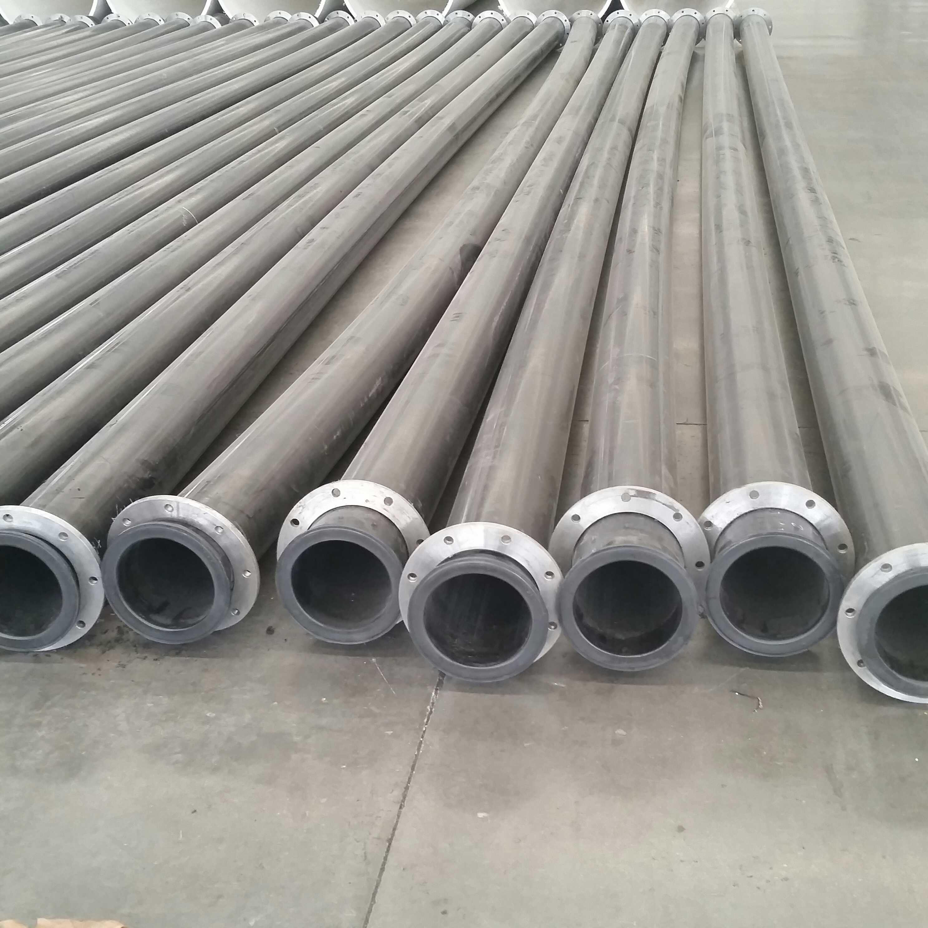 Wear Resistant Black Flecible UHMWPE Pipe S For Industrial Piping Systems