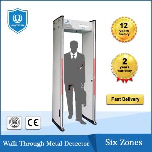China UNIQSCAN 6 Zones Airport Walk Through Body Scanner wholesale