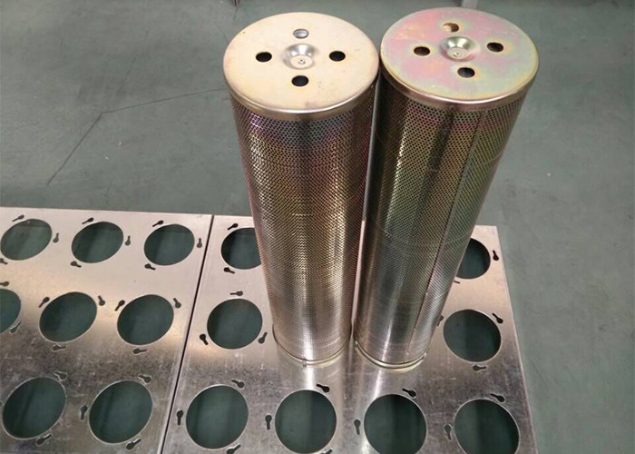 HVAC air filtration purification 145mm x 600mm canister carbon filter for odor/ chemical gas/ smoke elemination