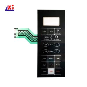China 500MΩ 100MA 0.3mm Dustproof Backlit Membrane Keyboard wholesale