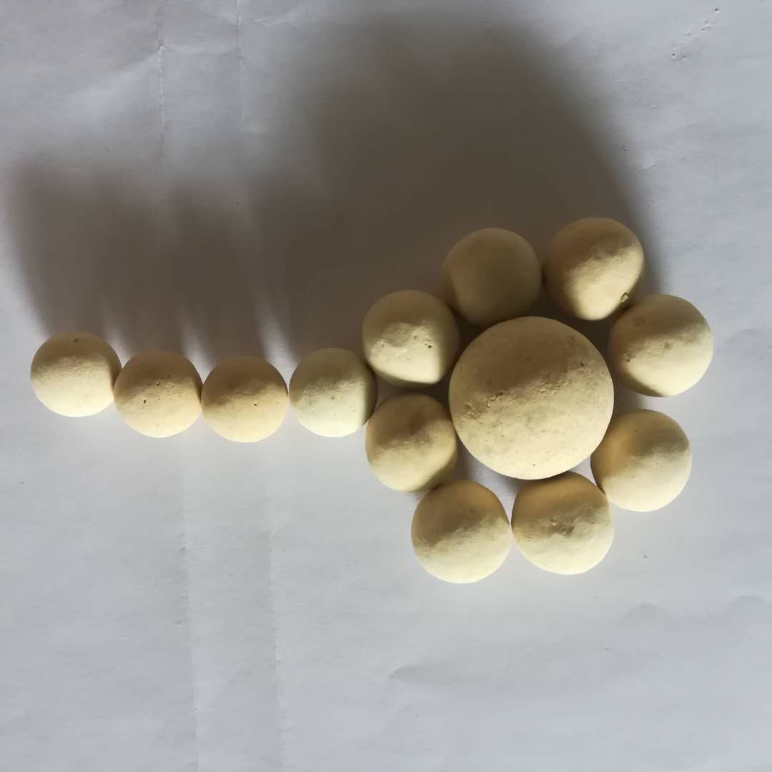 Efficiently Designed 65% Alumina Ceramic Refractory Ball for RTO