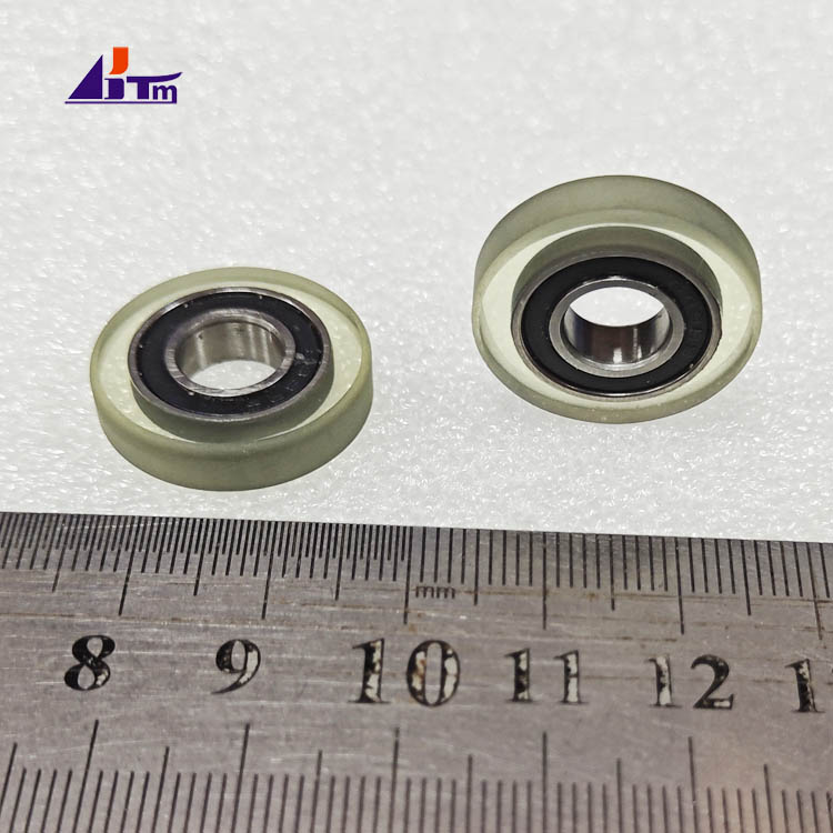Noiseless PU Bearing 8*22*5mm Rubber Roller Wheel PU68822-5