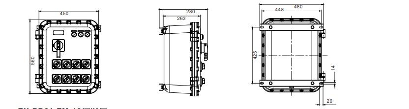 Class 1 Division 1 Explosion Proof Junction Box ABS