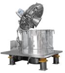 PLC Control Stainess Steel Basket Scraper Bottom Discharge Pharmaceutical