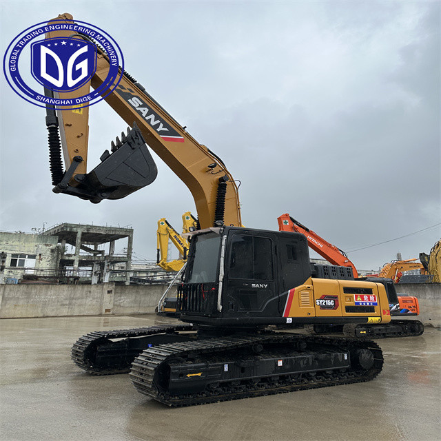 Sy215 21.5 Ton Used Sany Mini Excavator For Sale With Ground Breaking Performance
