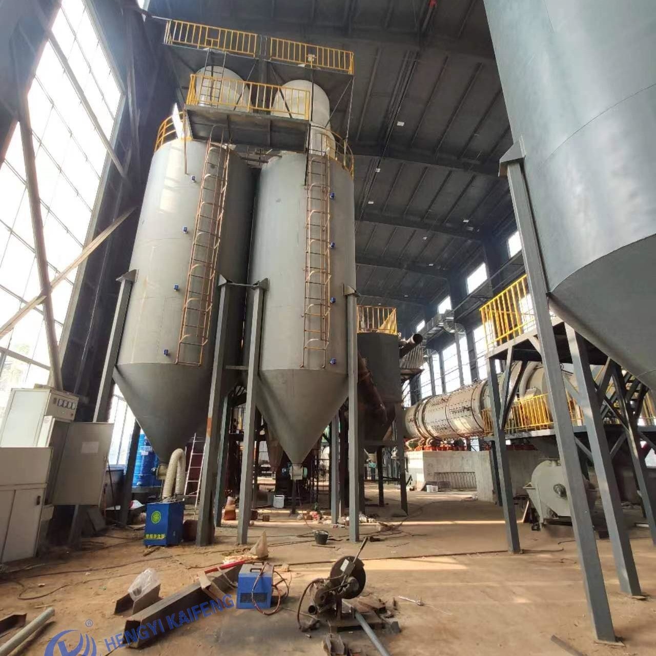 Granular And Cylindrical Activated Carbon Machinery Kiln For Regeneration