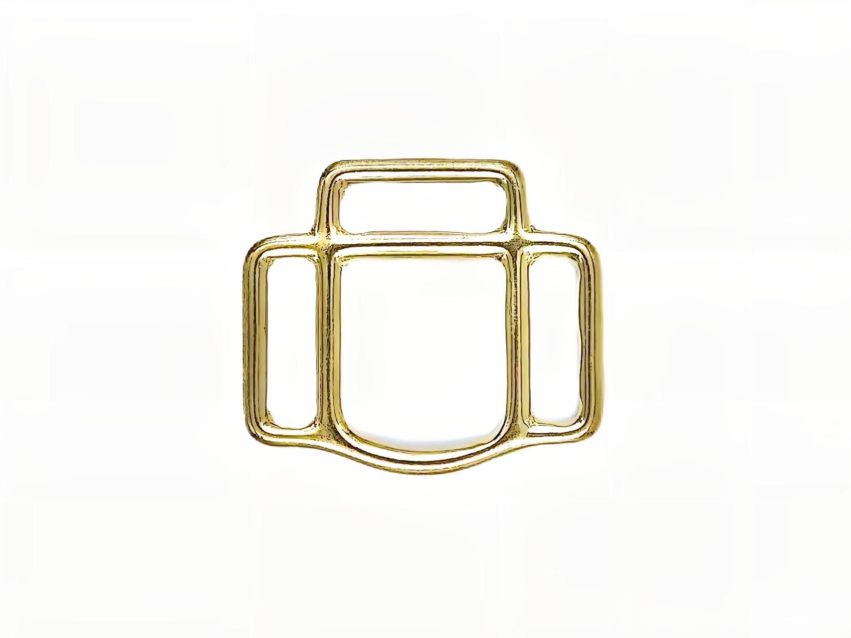 Simple Metal Pet Buckle for Everyday Use