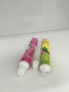 China ISO9001 Aluminum Barrier Toothpaste Tube With Small Flip Top wholesale