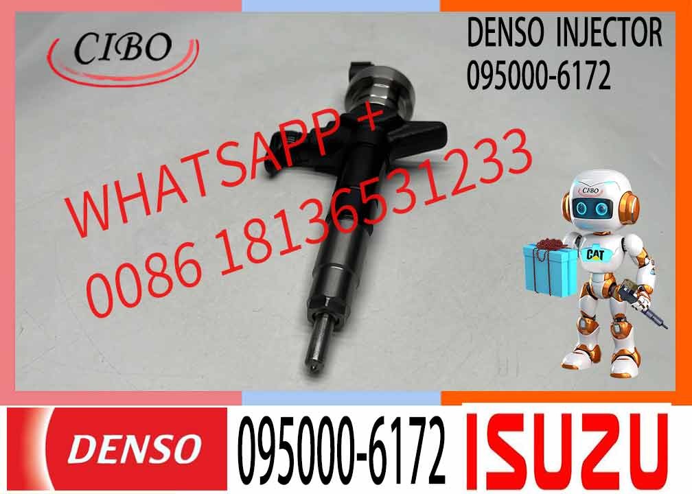 Diesel Engine Fuel Injector 065000-6172 Common Rail Injector 8-98055863-2 Engine Accessories 8980558632