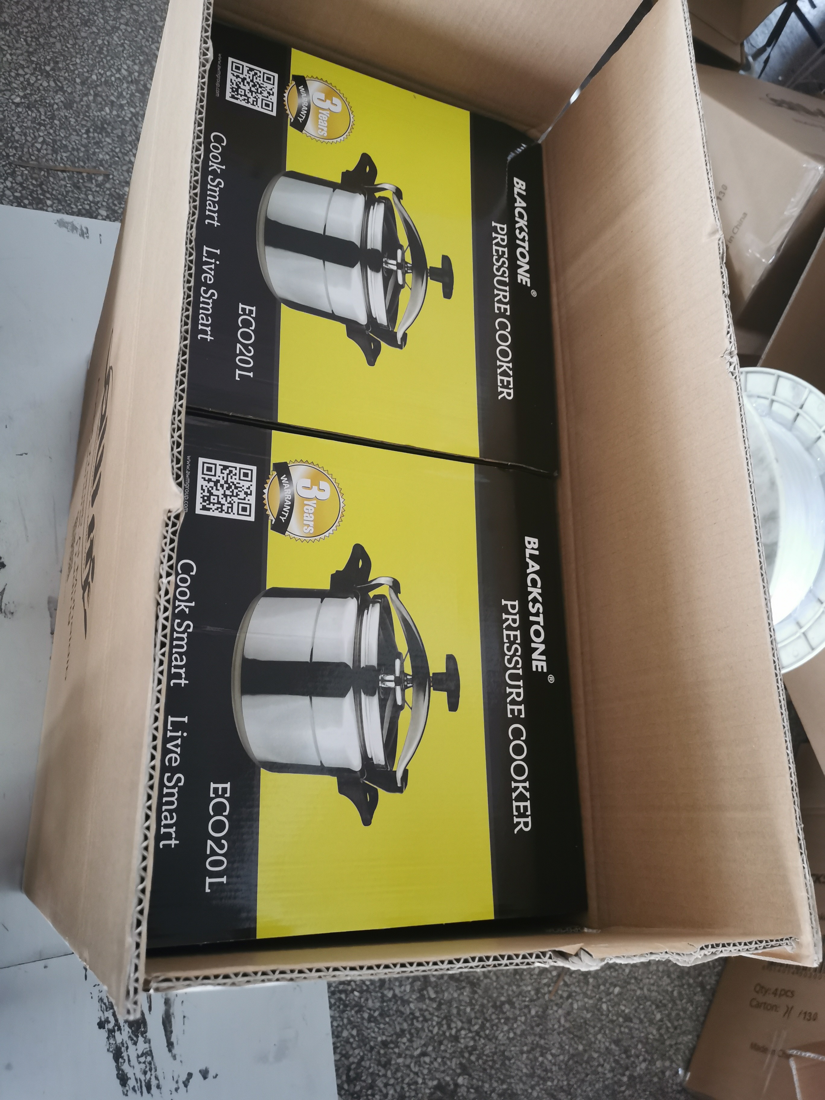 75L Commercial Cooking Pot Aluminum Pressure Cooker Stocked