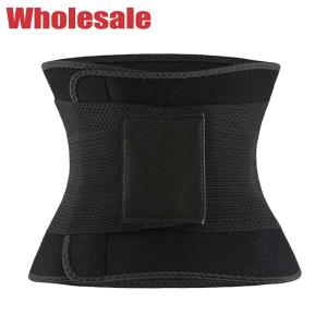 China Sauna Belly Wrap Belly Fat Burner Waist Trimmer Belt Lower Stomach Sweat Band wholesale
