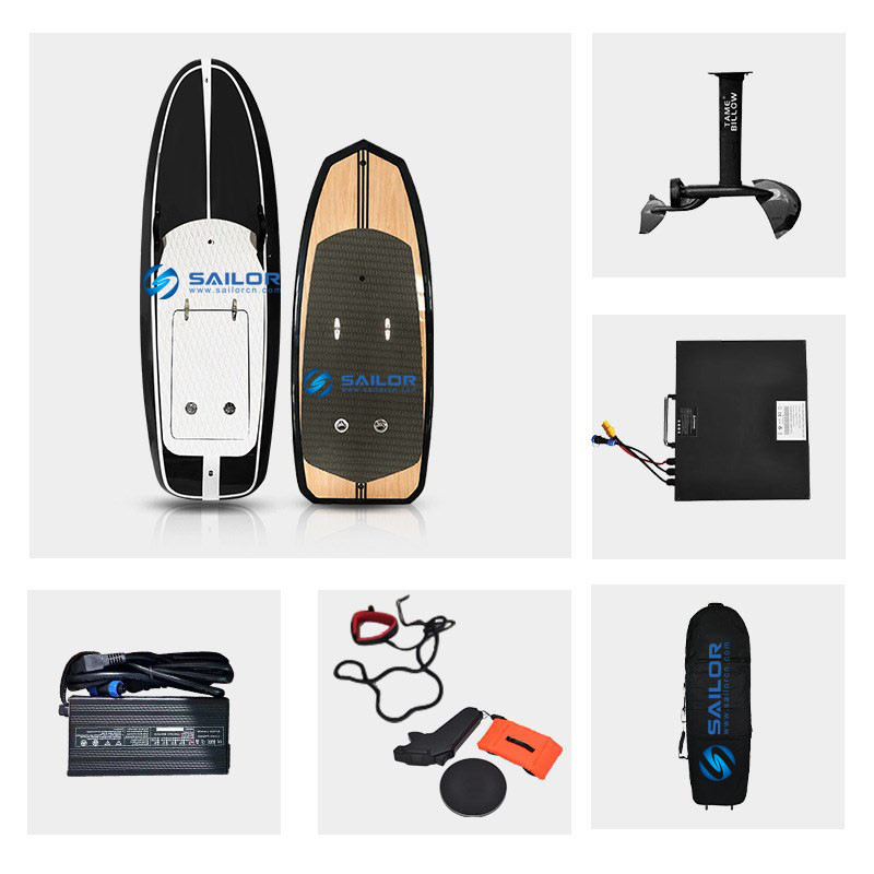 Customized Efoil Surfboard Top Quality Electric Hydrofoil Battery Powered Surfboard e-foil board