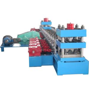 China Road Barrier Sheet Metal Roll Forming Machines 12m/min wholesale
