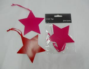 China paper gift bag paper label hang tag xmas gift tag golden tag silver tag wholesale
