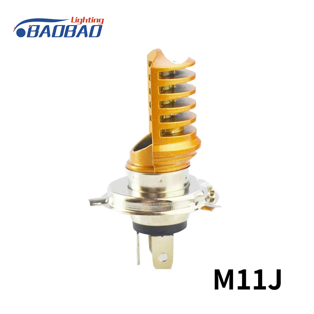 M11J RTD H4 850Lumen BA20D Motorcycle led headlight