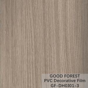 China Traffic PVC Decorative Film 0.25 - 0.60mm Thickness Wooden Grain wholesale