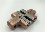 Antique Copper Concealed Piano Hinge , Outside Exterior Door Hinges