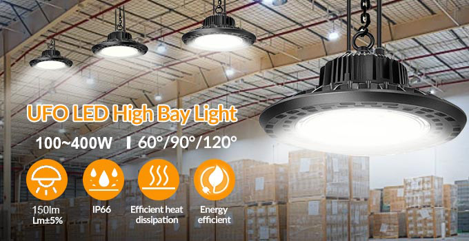 IP65 Waterproof Industrial LED High Bay Lights 200W High Bay Led For Transport Hubs