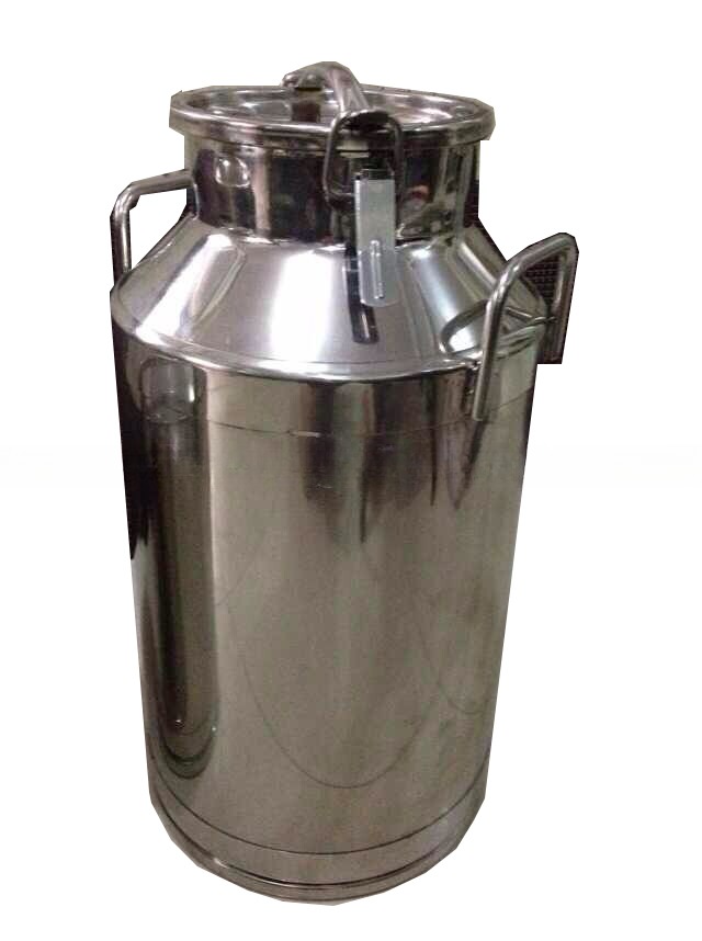 50L Milk Churn Food Sanitary Stainless Steel for Safe and Hygienic Dairy Production