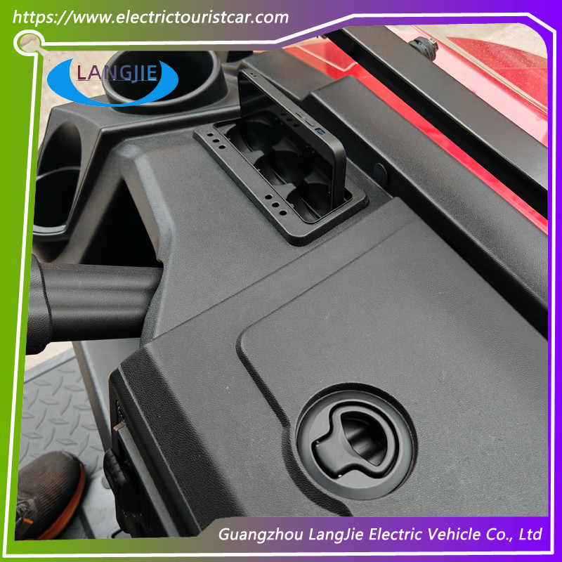 4 Seats Electric Tourist Car With 5kw Power AC Motor For Golf Club Cart And Mini Bus Utility Car