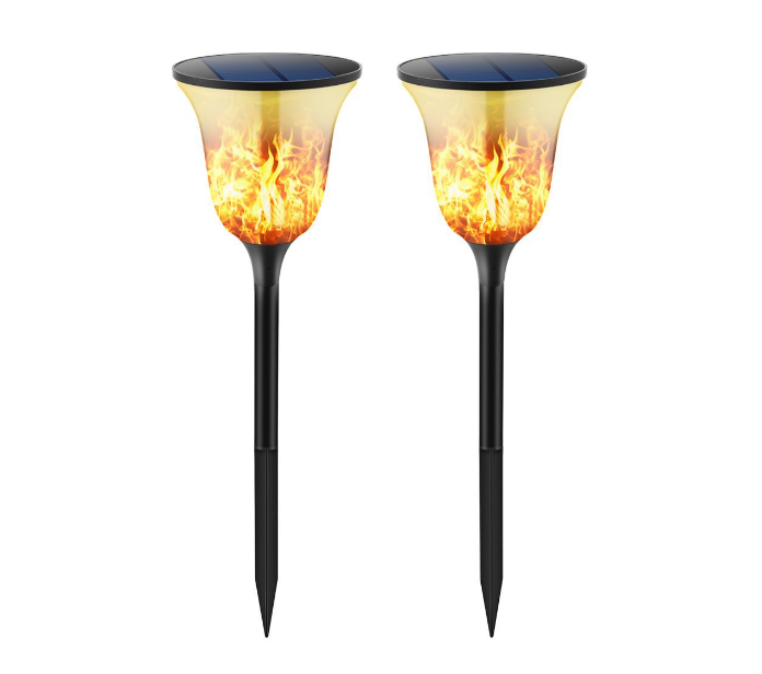 96 Leds Outdoor LED Garden Lights Flame Appearance For Decoration Rainproof