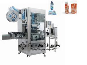 China 0.6mpa 150PCS/min Sticker Labeling Machine Automatic Shrink Sleeve Label 3KW wholesale