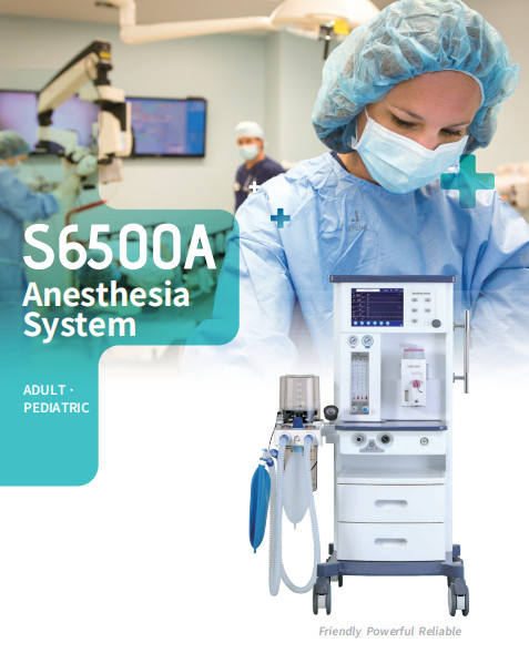 Adult And Pediatric General Anesthesia Machine S6500A Anaesthesia Ventilator