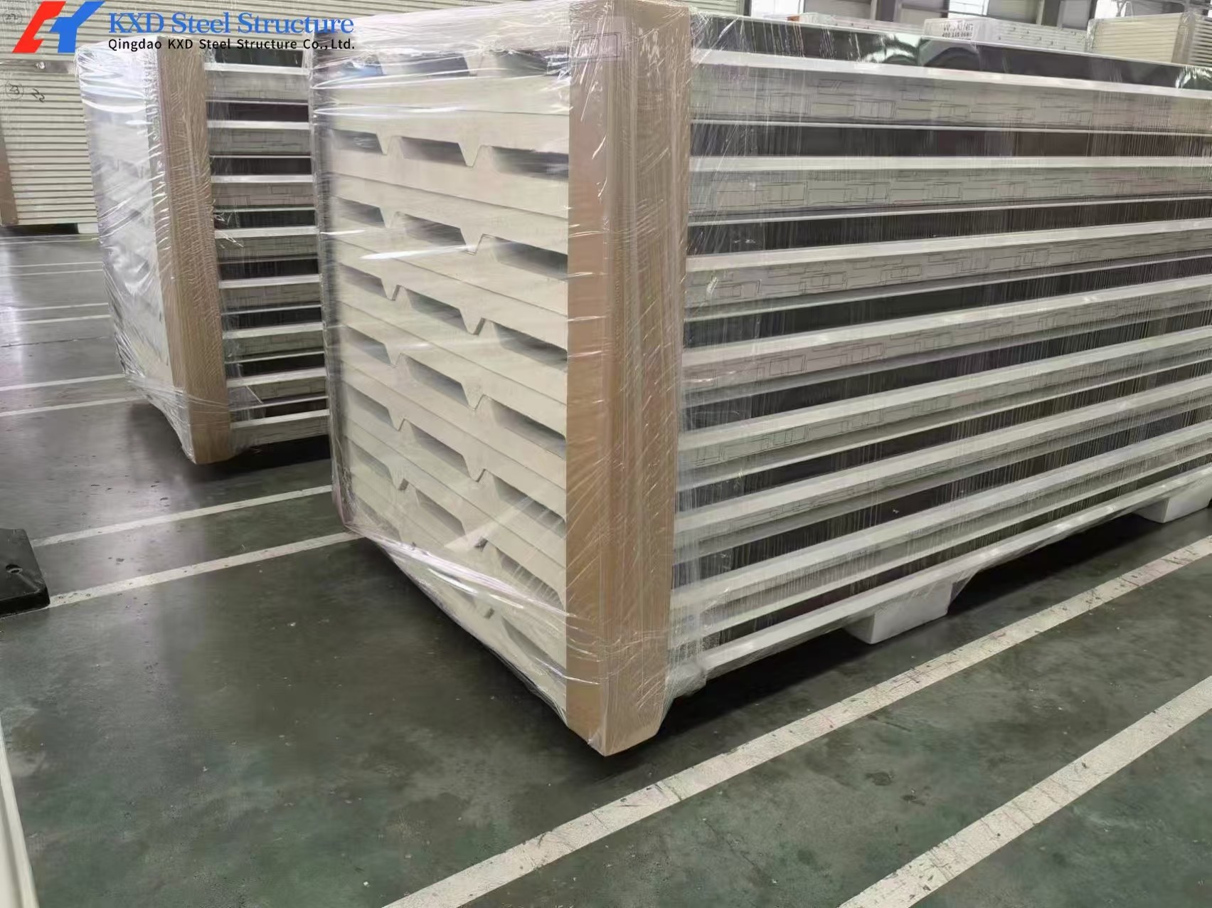 KXD Automatic Poultry Breeding Equipment Chicken House Feeding Line