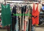 second hand ladies silk dress , used women's clothing for Africa with good price