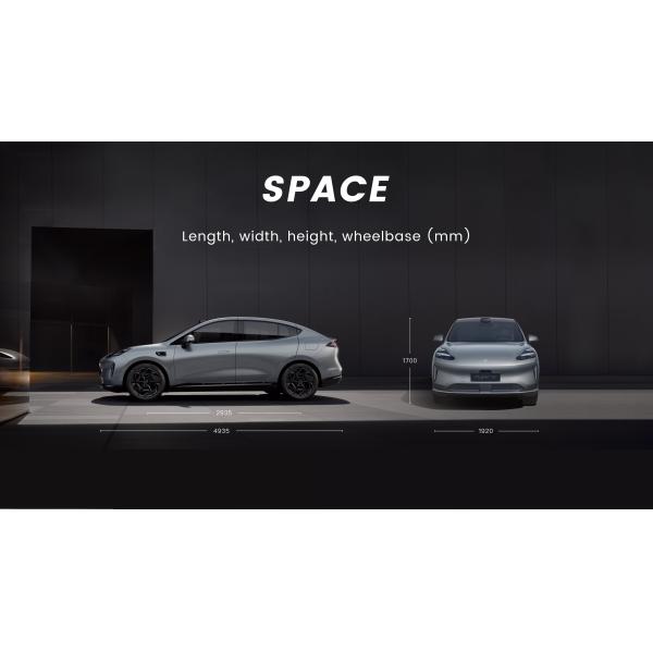 Hyper HT China Luxury Pure Electric SUV Battery Life 550km-770km Rear Gull Wing Doors