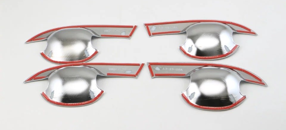 Chrome Auto Body Trim Parts for MITSUBISHI Outlander 2016 , Two Design Handle Inserts